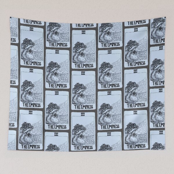 Item preview, The Empress Frog Tarot designed and sold by alfs-world.
