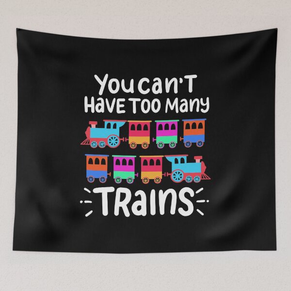 Item preview, You Can't Have Too Many Trains Locomotive Driver designed and sold by haselshirt.