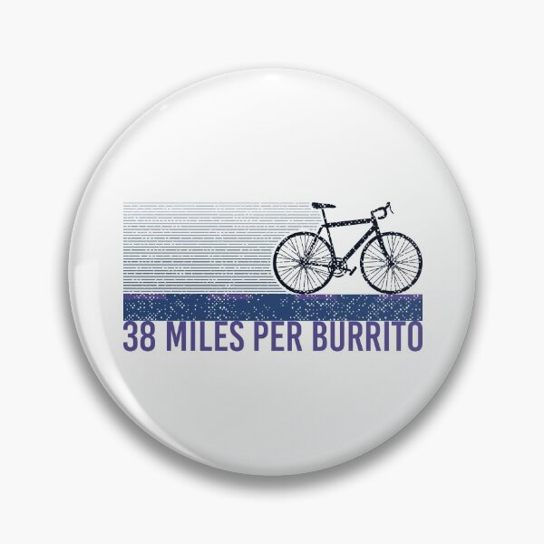 Item preview, CYCLING: 38 Miles Per Burrito designed and sold by Sandra78.