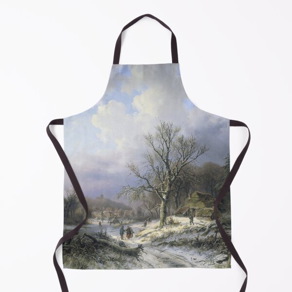 Item preview, Alexander Joseph Daiwaille - Snow Landscape designed and sold by artcenter.