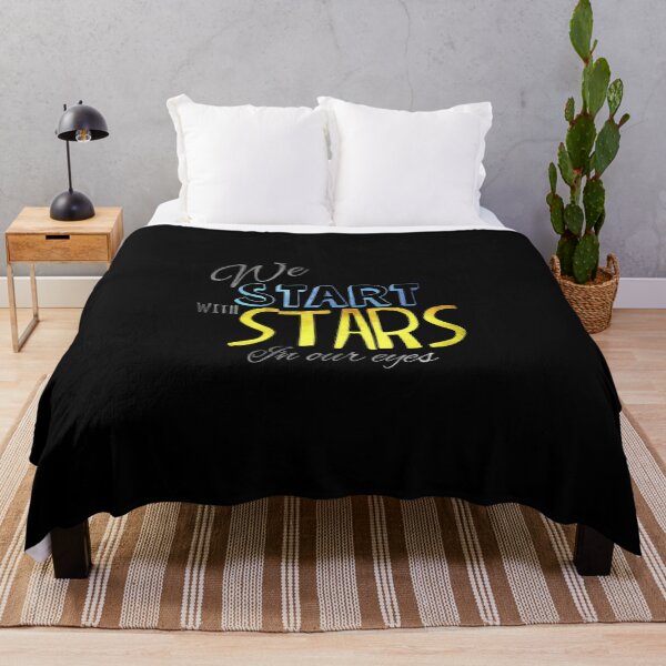 Item preview, We start with stars in our eyes Dear Evan Hansen Broadway musical lettering  designed and sold by Shus-arts.