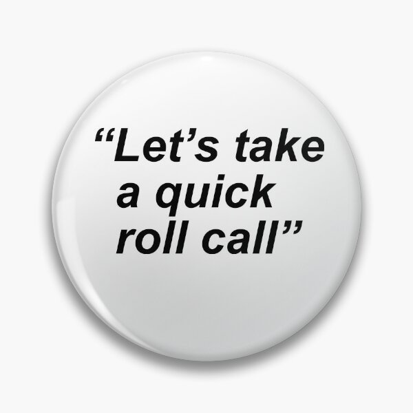 Item preview, Let's take a quick roll call designed and sold by Rogervdb.