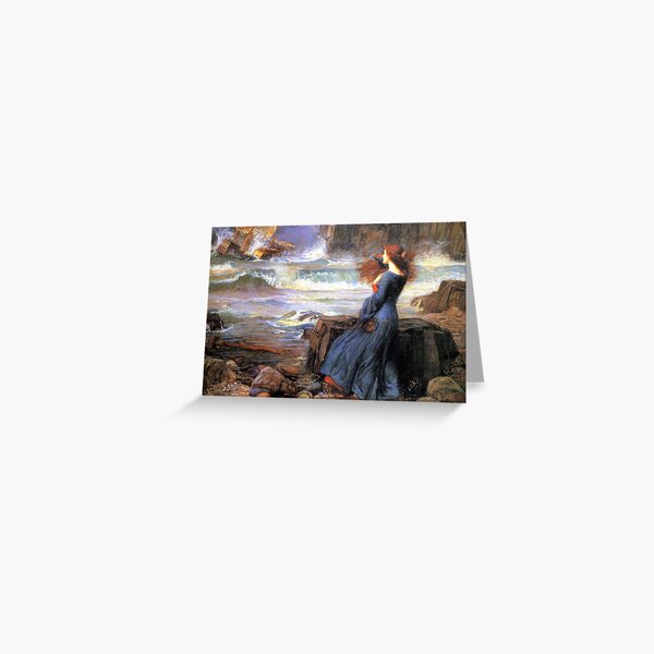 Item preview, Miranda - The Tempest - John William Waterhouse designed and sold by forgottenbeauty.