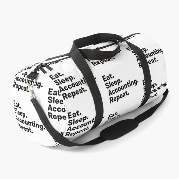 Item preview, Eat Sleep Accounting Repeat designed and sold by teesaurus.