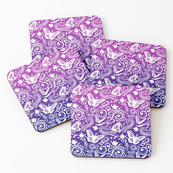 Item preview, Butterfly and Flower - Mysterious Galaxy designed and sold by CreativityRoams.