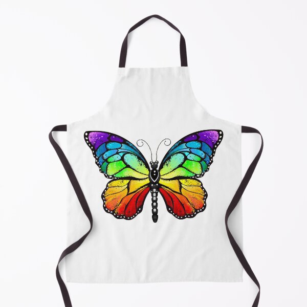 Item preview, Rainbow monarch butterfly ( Butterflies ) Rainbow butterfly designed and sold by Blackmoon9.