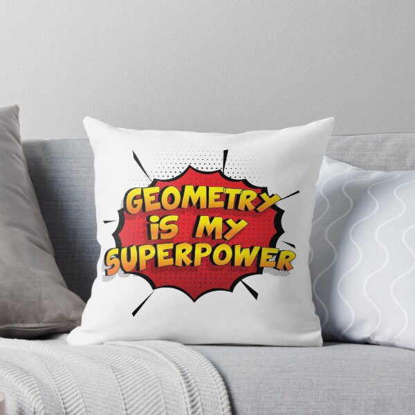 Item preview, Geometry is my Superpower Funny Design Geometry Gift designed and sold by Custom365.