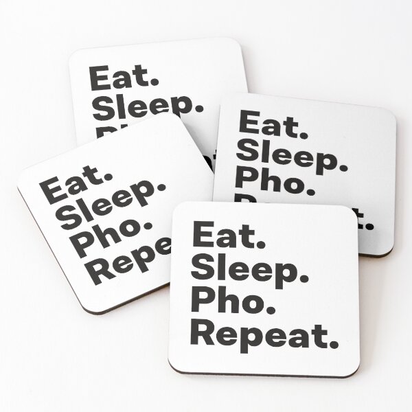 Item preview, Eat Sleep Pho Repeat designed and sold by teesaurus.
