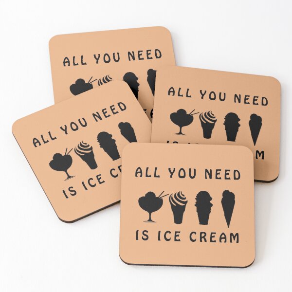Item preview, All Your Need is Ice Cream designed and sold by Mekoooo.