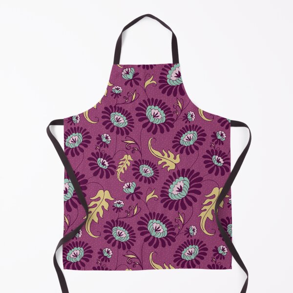 Item preview, Vintage flowers on purple designed and sold by Lelyely.