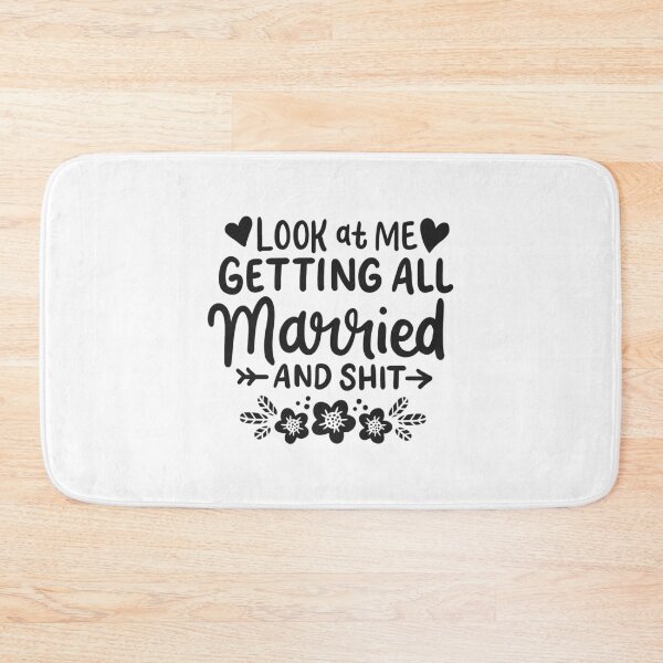Item preview, Getting All Married And Shit Bride Groom Marriage designed and sold by haselshirt.