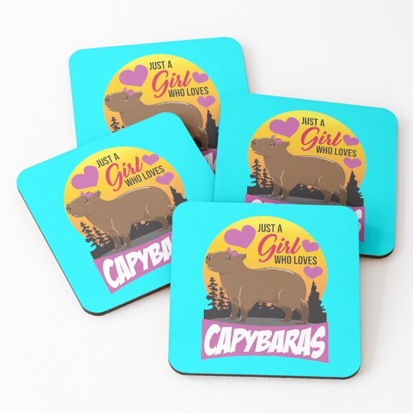 Artikelvorschau, Nur ein Mädchen, das Capybaras liebt entworfen und verkauft von GriffsGraphix.