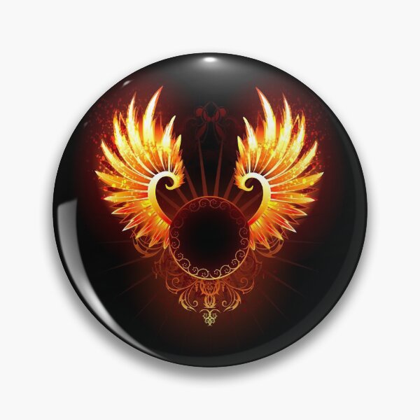 Item preview, Banner with wings phoenix designed and sold by Blackmoon9.