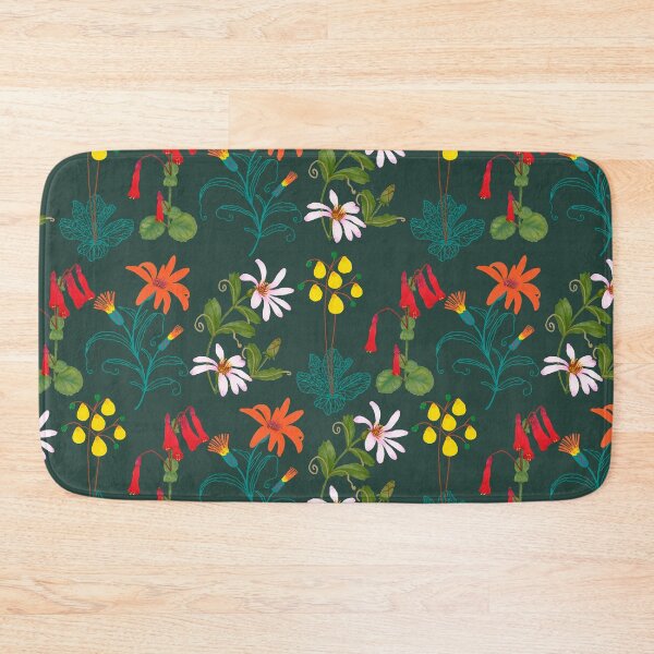 Item preview, Mountain and forest illustrated wildflowers designed and sold by AgusCami.