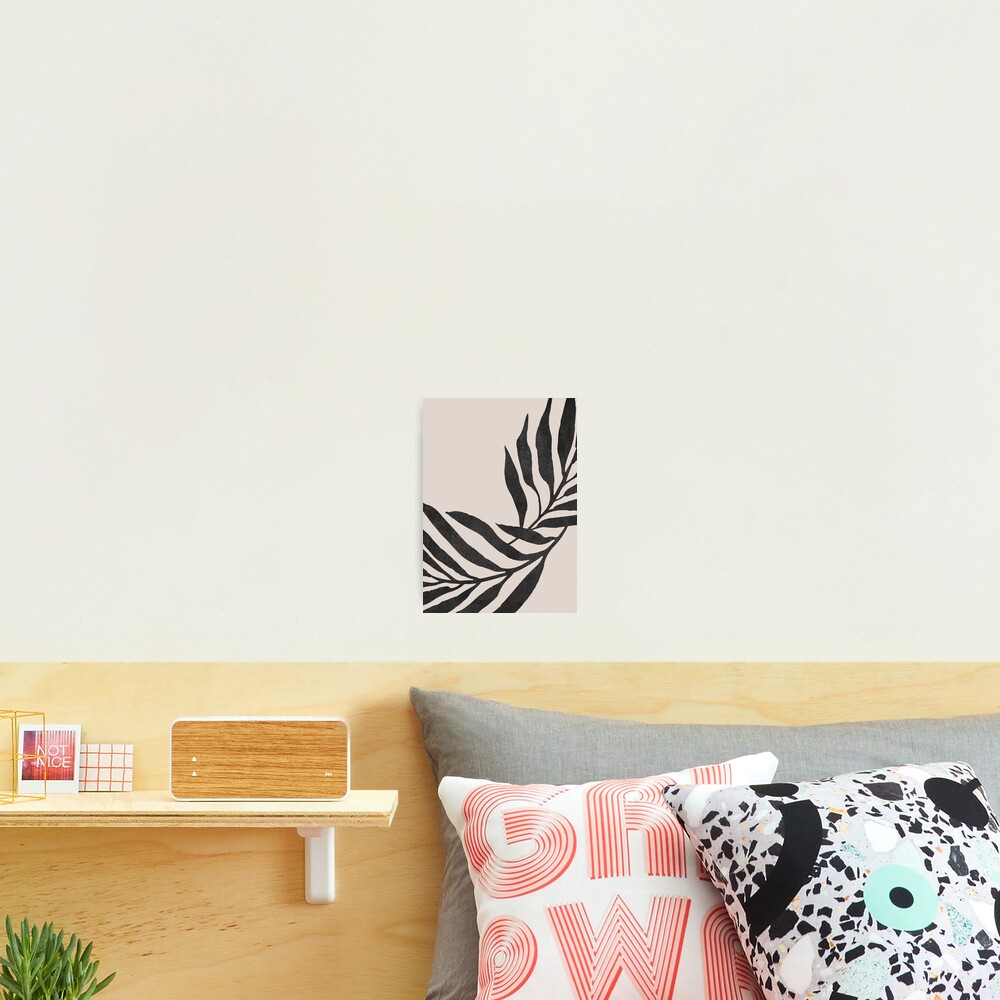 Black and Beige Photographic Print