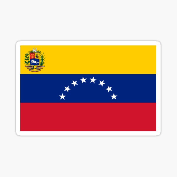 Rojo Amarillo Y Rojo Venezuela Bandera Gemelos Con Bolsa De Regalo país Banderas Nuevo 