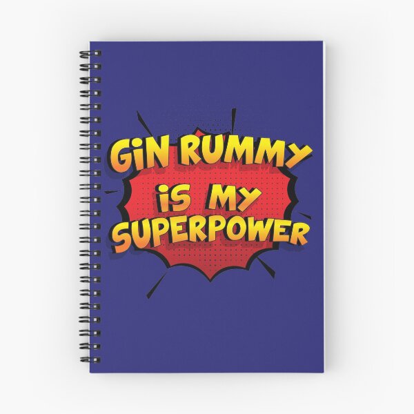 Item preview, Gin Rummy is my Superpower Funny Design Gin Rummy Gift designed and sold by Custom365.
