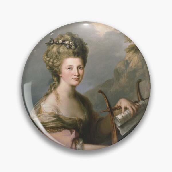 Item preview, Angelica Kauffmann - Portrait Of Sarah Harrop, As A Muse designed and sold by artcenter.