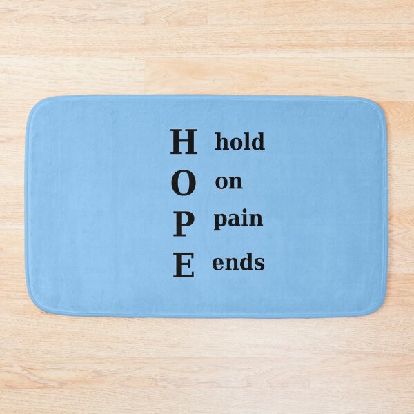 Item preview, HOPE - Hold On Pain Ends designed and sold by JodyzDesigns.