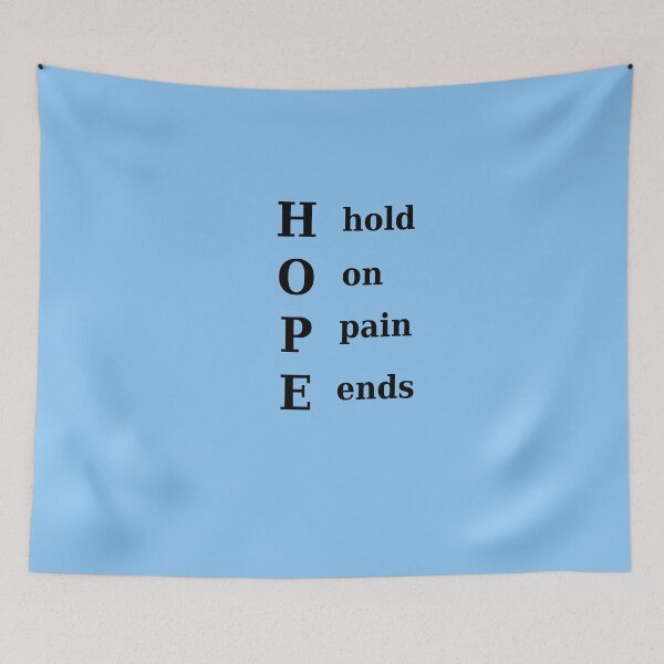 Item preview, HOPE - Hold On Pain Ends designed and sold by JodyzDesigns.