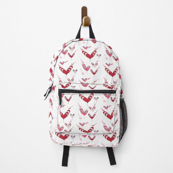 Item preview, Striped Red Hearts and Dots on White - Love is In the Air designed and sold by ckylin.