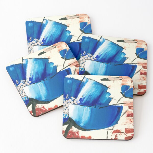 Item preview, blue flower designed and sold by FannyAngel.