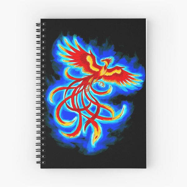 Item preview, Bluefire Phoenix designed and sold by CopperLyrebird.