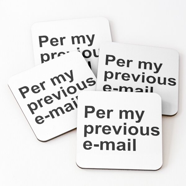 Item preview, Per my previous e-mail designed and sold by Rogervdb.