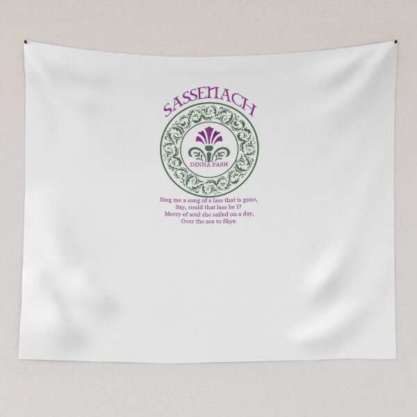 Item preview, Sassenach Gaelic Scottish Flower Thistle The Skye Boat Song Dinna Fash designed and sold by TopTeeShop.