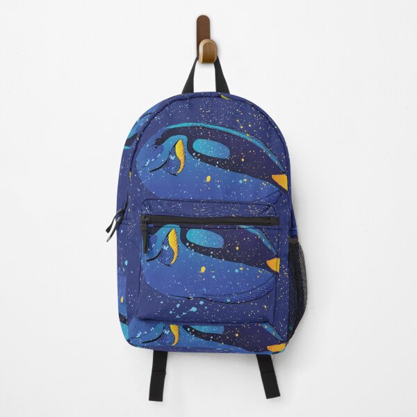 Item preview, Blue Tang Tropical Reef Fish Colourful Illustration designed and sold by HotHibiscus.