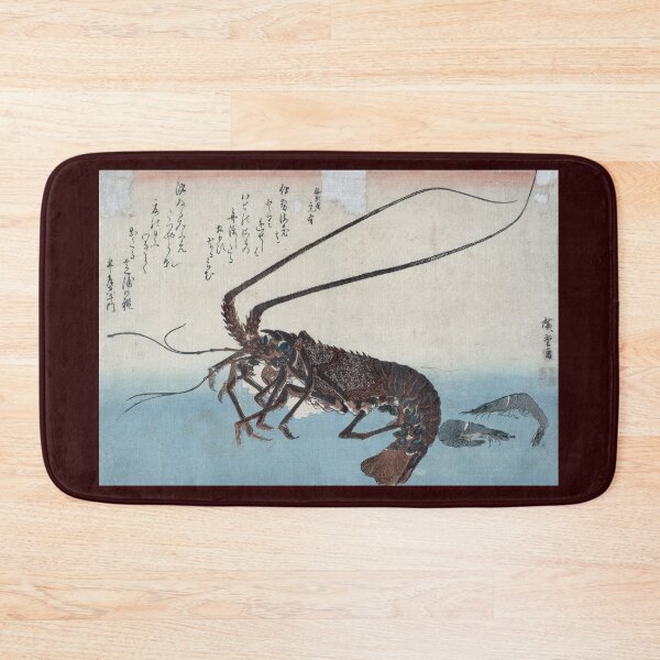 Item preview, Ando Hiroshige - Shrimp And Lobster designed and sold by artcenter.
