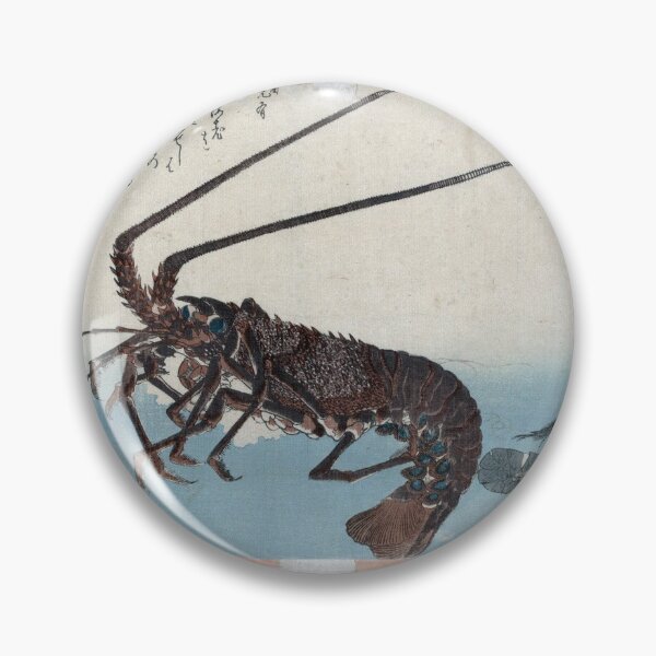 Item preview, Ando Hiroshige - Shrimp And Lobster designed and sold by artcenter.