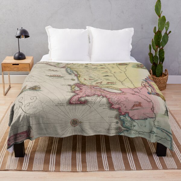 Item preview, Vintage Map of New England (1665) designed and sold by BravuraMedia.