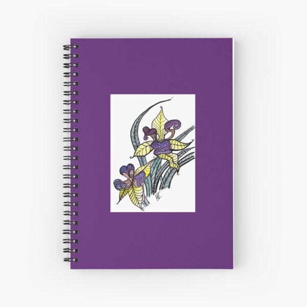 Flower Series # 1 Spiral Notebook