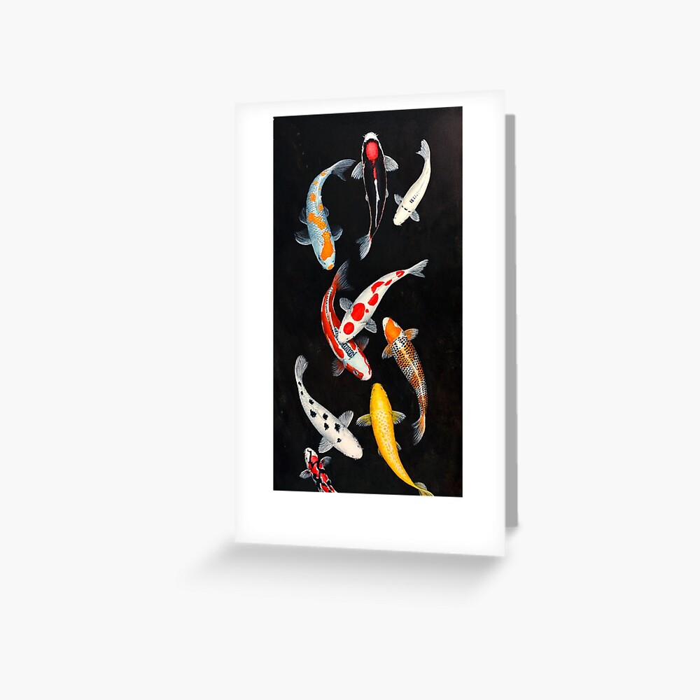 Item preview, Greeting Card designed and sold by Koiartsandus.