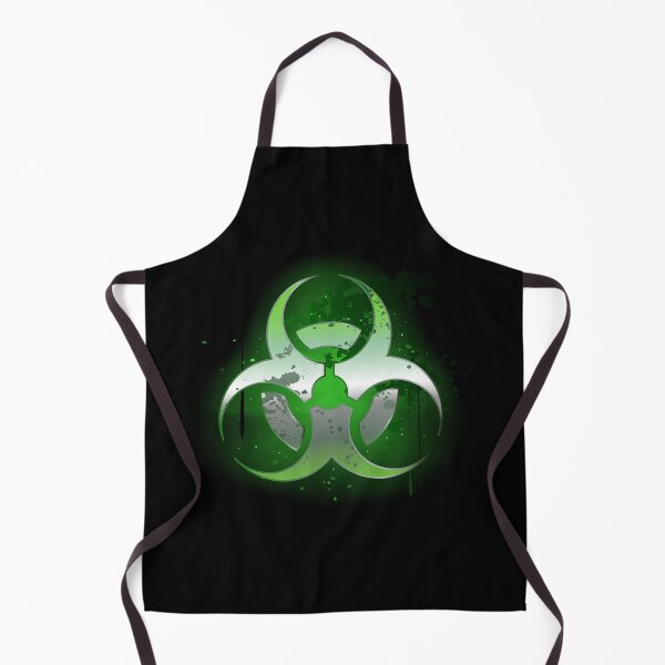 Item preview, Biohazard symbol on a dark background designed and sold by Blackmoon9.