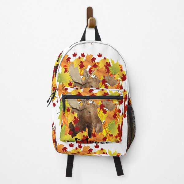 Item preview, moose in leaves designed and sold by BellsPainting.