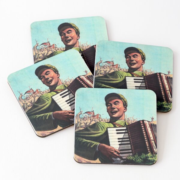 Item preview, "Sing about victory! Sing about our beloved nation" 1954 China Propaganda  designed and sold by retroposters.