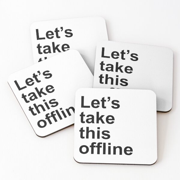 Item preview, Let's take this offline designed and sold by Rogervdb.