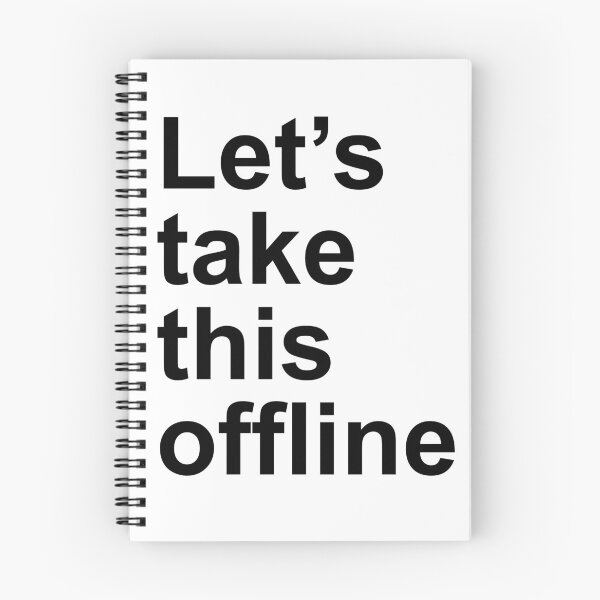 Item preview, Let's take this offline designed and sold by Rogervdb.