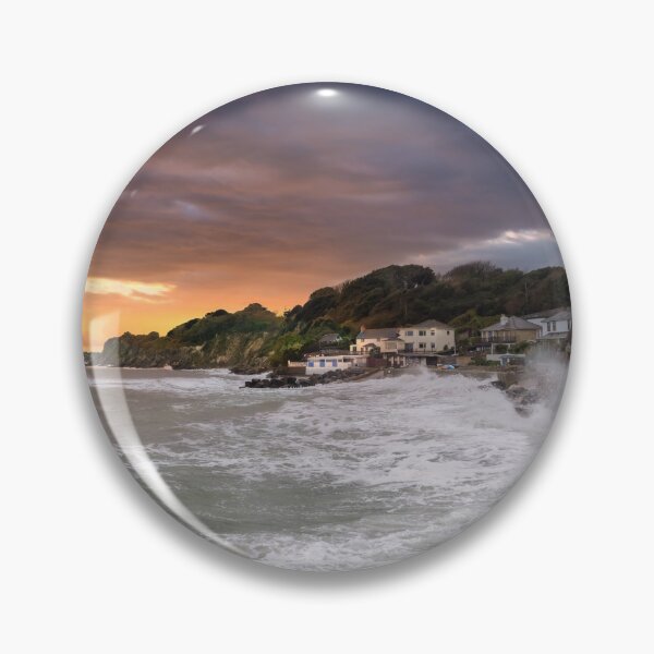 Item preview, Steephill Cove Storm Isle Of Wight designed and sold by manateevoyager.