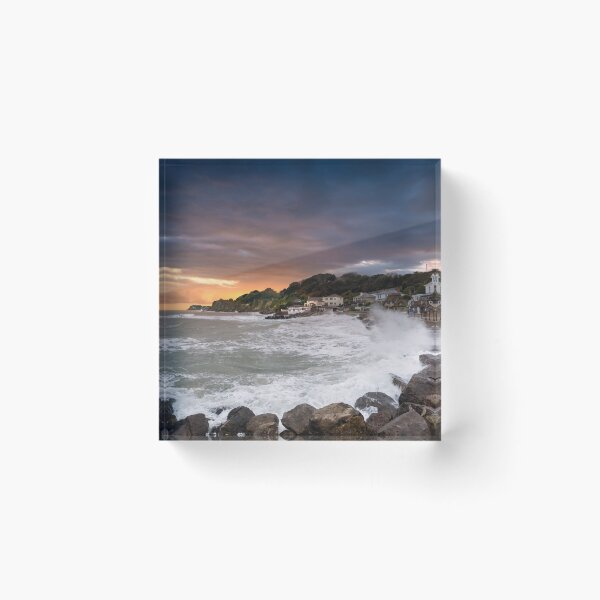 Item preview, Steephill Cove Storm Isle Of Wight designed and sold by manateevoyager.