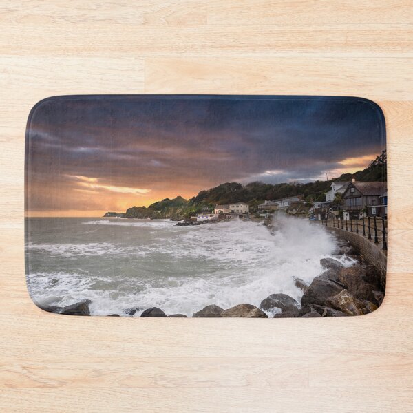 Item preview, Steephill Cove Storm Isle Of Wight designed and sold by manateevoyager.