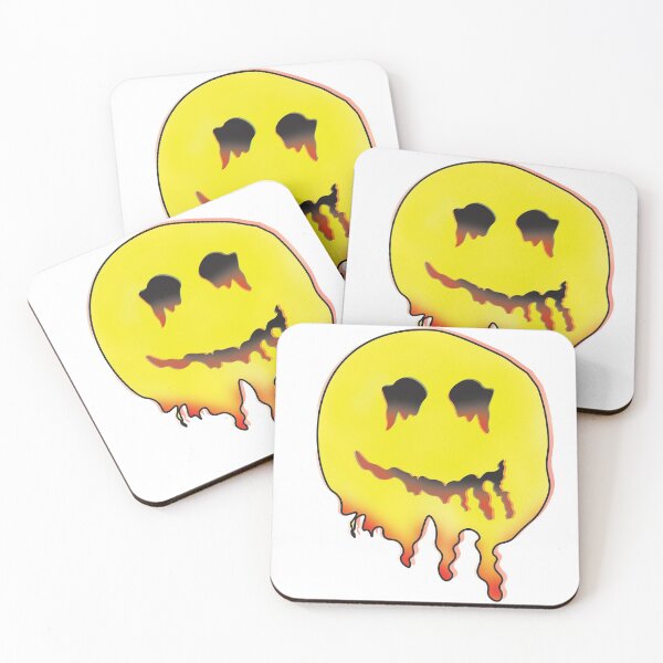 Item preview, Sticker Smiley psychedelic designed and sold by poletovski.