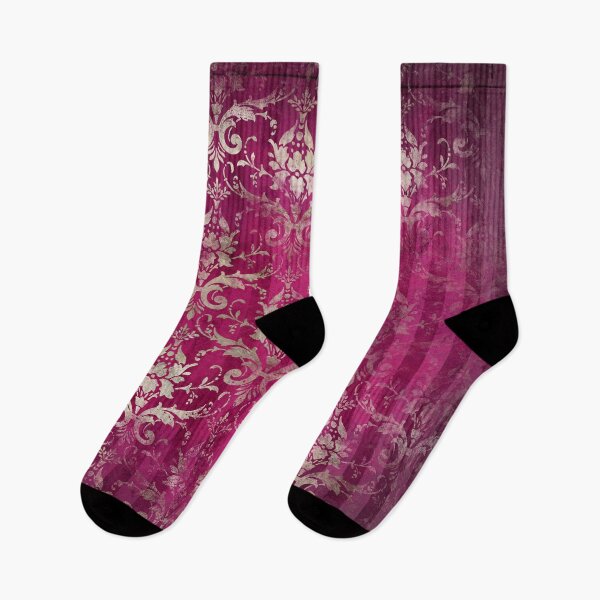 Item preview, Vintage Distressed Gold on Pink designed and sold by Dreamflight.