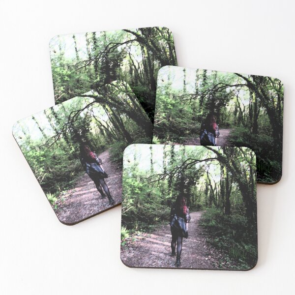 Item preview, Woman In Dark Forest designed and sold by WildandDivine.