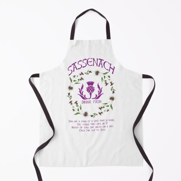 Item preview, Sassenach Gaelic Scottish Flower Thistle The Skye Boat Song Dinna Fash designed and sold by TopTeeShop.