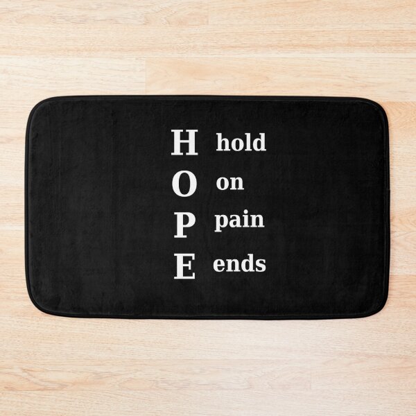 Item preview, HOPE - Hold On Pain Ends designed and sold by JodyzDesigns.