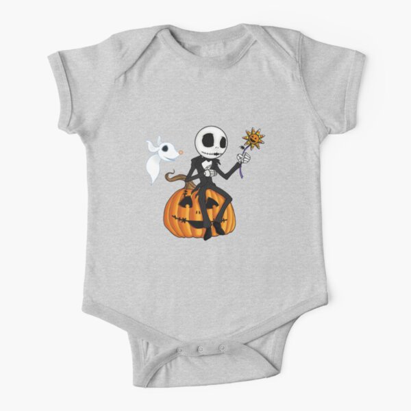 Jack and Zero Short Sleeve Baby One-Piece