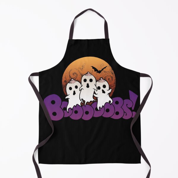 Item preview, Booooobs! Funny Halloween illustration for breastfeeding moms and babies.  designed and sold by RedFinchDesigns.